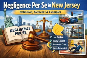 negligence per se nj definition elements