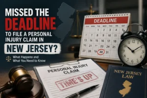 missed personal injury deadline nj