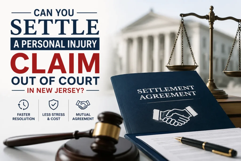 out of court settlement personal injury NJ